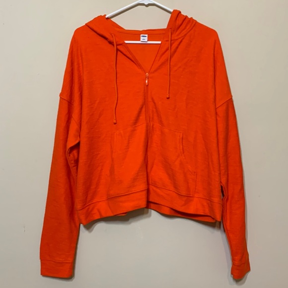 Old Navy Tops - Old Navy zip up hooded sweatshirt